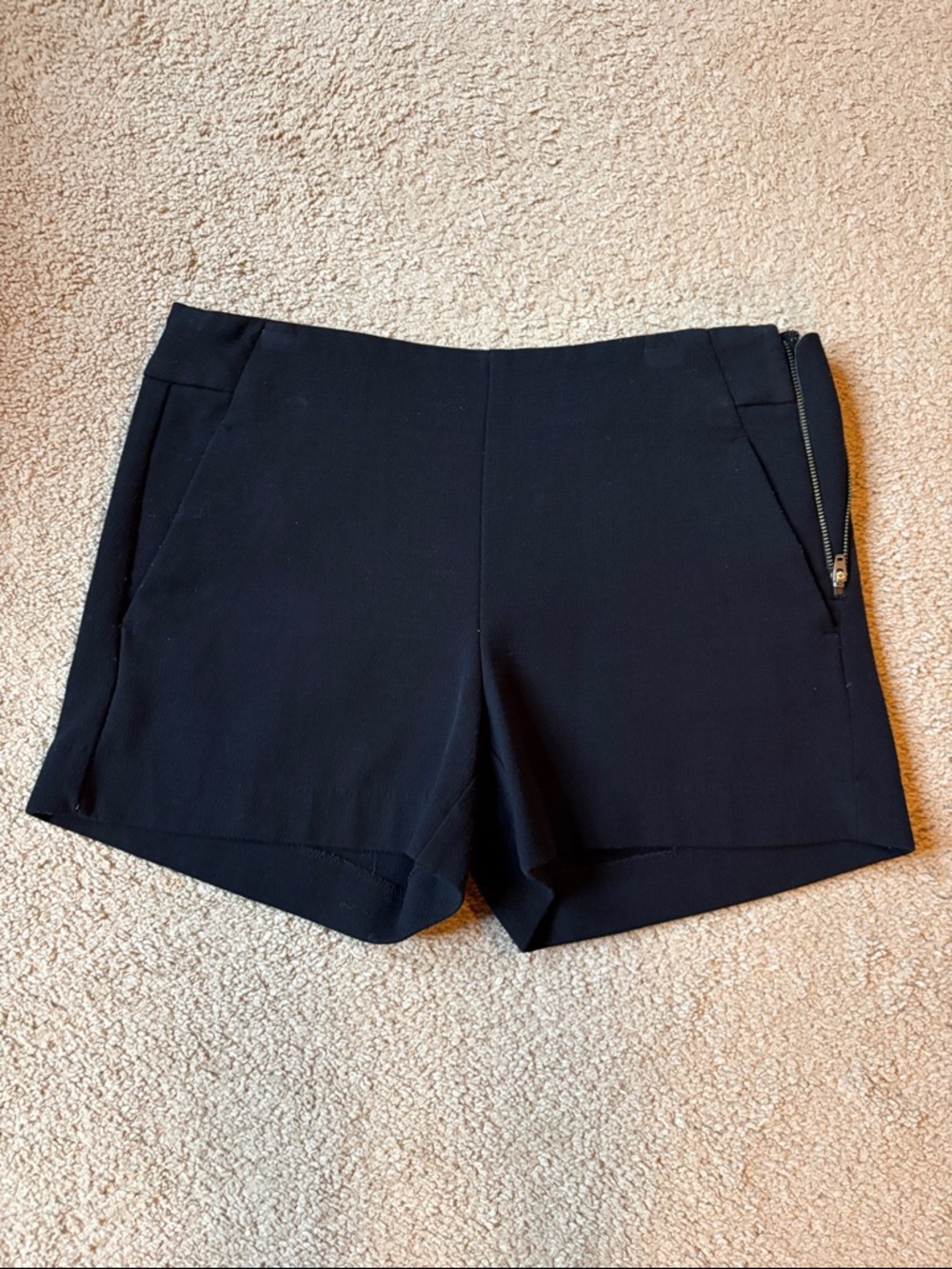 Banana Republic Black High Waist Tailored Shorts